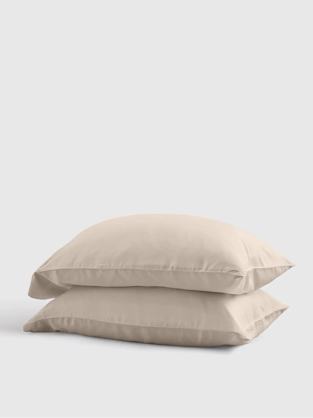New Quince Bamboo Pillowcase Set (2) King Size - Sand $35